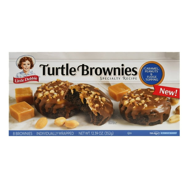 Little Debbie Turtle Brownies, 12 oz