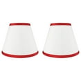 thumbnail image 5 of Urbanest Hardback Faux Silk Coolie Lamp Shade, 5x9x7", Navy Blue, Set of 2, 5 of 5