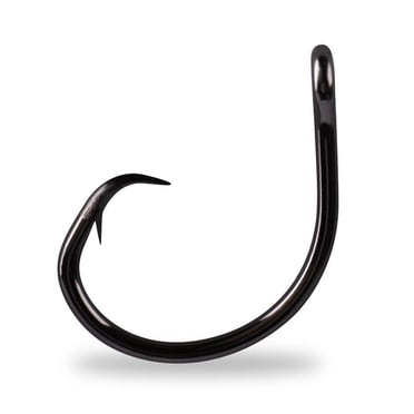 Mustad Black Nickel Demon Circle Hook Striper Value Pack - Size 8/0