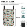 thumbnail image 7 of COEQINE Chicken Crutch Pouch Floral Compartments Adjustable Crutch Organizer Pouch Large Capacity Crutch Storage Bag Broken Foot Underarm Crutch Pouch for Elderly, 7 of 7