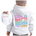 thumbnail image 4 of SUXIAN Boys Hoodies Casual Loose Cute Print Long Sleeve for Sport Comfortable Wear White_#5 4-5 Years, 4 of 5
