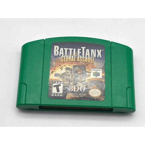 BattleTanx: Global Assault US Version N64 Game Cartridge