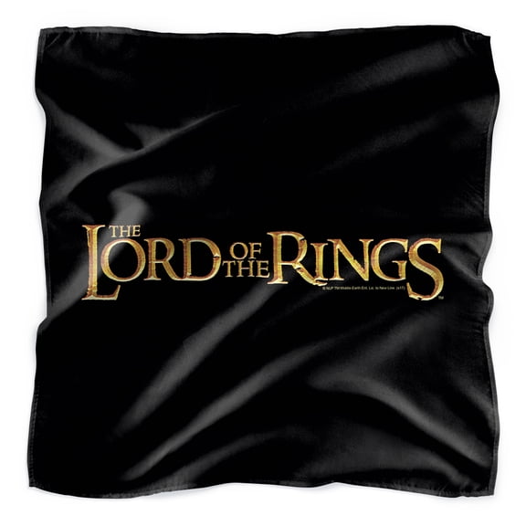 The Lord of the Rings Logo Bandana (21 in x 21 in)