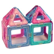 Magformers Inspire Pink and Purple Magnetic Tiles 14 Pieces