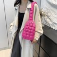 thumbnail image 4 of Riñonera Informal Con Forma Nube Bolso Pecho Acolchado para Mujer Hobo Suave, 4 of 9