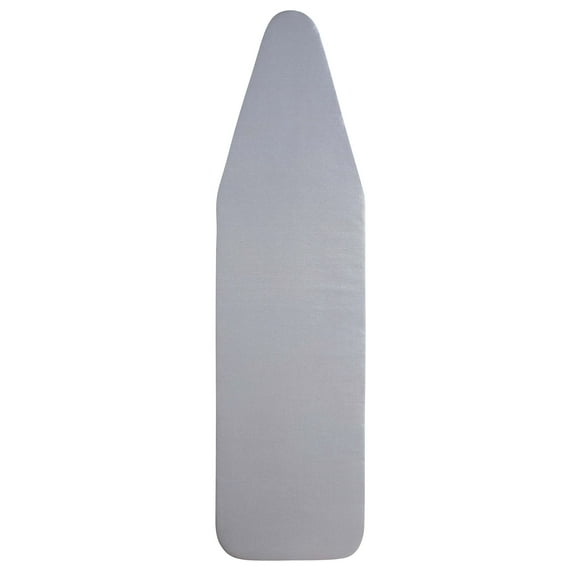 Household Essentials Replacement Ironing Board Cover and Pad for Standard Ironing Boards, Silver Silicone Coated