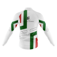 thumbnail image 2 of Maillot de Cyclisme à Manches Longues Drapeau Italie Hommes - 2TG, 2 of 3