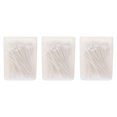 thumbnail image 1 of 3 Boxes of Double-ended Ear-picking Cotton Swabs Disposable Ear Cleaning Swabs (White), 1 of 4