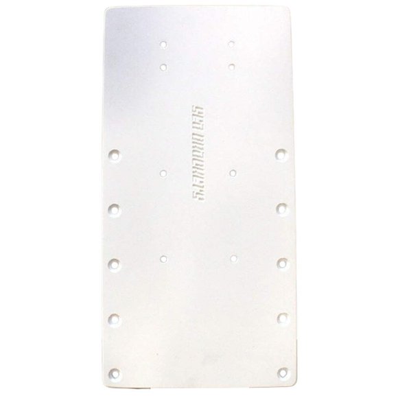 Placa de motor de pesca por curricán recta Sea Brackets de 16 pulgadas
