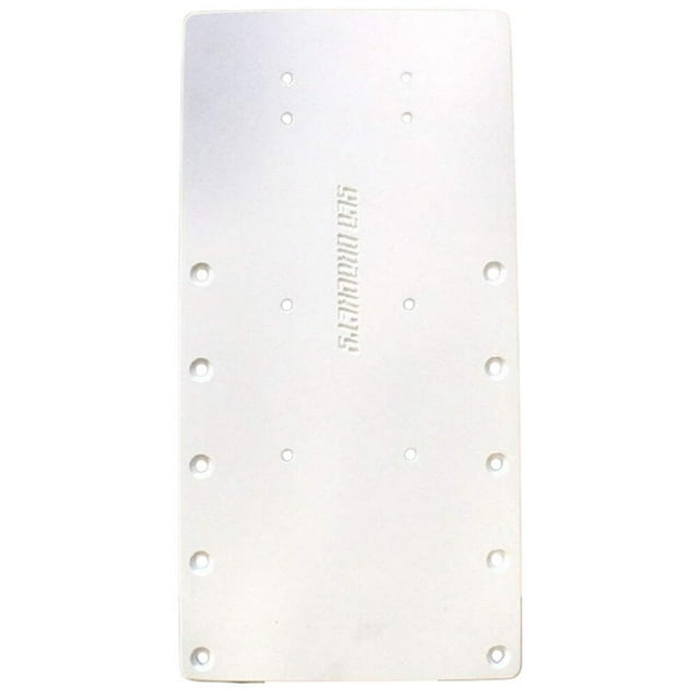 Placa de motor de pesca por curricán recta Sea Brackets de 16 pulgadas