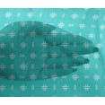 thumbnail image 4 of oneOone Viscose Chiffon Fabric Geometric Hash & Stripe Block Printed Craft Fabric BTY 42 Inch Wide, 4 of 4