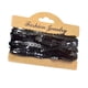 thumbnail image 3 of Rollo de lentejuelas planas de 5 yardas, cinta de hilo con ribete de lentejuelas, costura artesanal Negro, 3 of 9