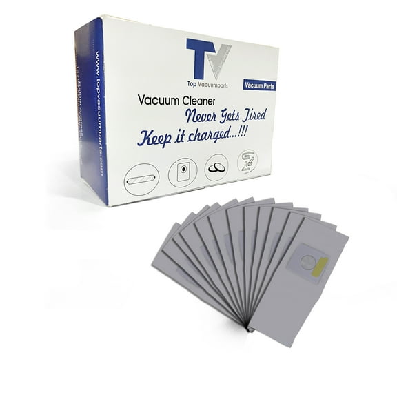 Replacement Part For Sharp 12, 844, Pu-2 / Pu2 Allergy Vacuum Bags Upright Vacuum Cleaners EC12SWC ECT5970 ECT5980 ECTU5907 ECTU5909 ECT4770 ECT4840 ECT4880 ECTU2609 ECTU4607 ECTU4609 ECTU4707
