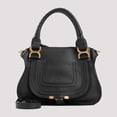 thumbnail image 3 of Chloé Female Black Leather Small Marcie Tote Bag Black, 3 of 5
