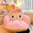 thumbnail image 2 of Sunshine Girl Sanrio Kuromi & Cinnamoroll Plush Seating Cushion, 45cm, Black, 2 of 19