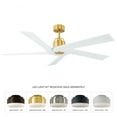 thumbnail image 2 of Monte Carlo Aspen 56 Aspen 56 56" 5 Blade Ceiling Fan - Black, 2 of 7