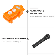 LOLIPPYY Durable Crane Controller, Lifter Up-Down Button, Orange for Crane 2Pcs
