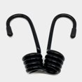 thumbnail image 3 of 10pcs Spiral Rope Hook, Shock Absorbing Metal Rope Hook, Plastic Coated Spiral Wire Hook for Bungee Cord, Extension Cord, 3 of 5