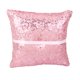 thumbnail image 5 of Diamante Crystal Lentejuelas Wedding Party Bearer Pillow Cojín 20x20cm Rosado Soledad Almohada para el portador del anillo de bodas, 5 of 8