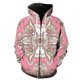 thumbnail image 1 of Sudadera con capucha de manga larga con cremallera para hombre, estilo ucraniano, estilo hip hop, primavera de 2024, gran oferta, informal, de gran tamaño, divertida, con estampado 3D, unisex, para ad, 1 of 6