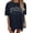 A-Navy197, variant on Cow Skull Cactus Western Graphic Tie Dye Tee for Women Short Sleeve Crewneck Pullover Top Soft Boho Country Tees