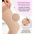 thumbnail image 6 of Gabrialla Unisex Microfiber Thigh-High Graduated Compression Stockings (25-35 mmHg): H-306, 6 of 7