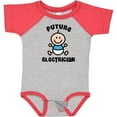 thumbnail image 3 of Inktastic Future Electrician for Boy Boys Baby Bodysuit, 3 of 5