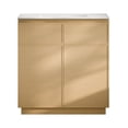 thumbnail image 3 of St. Tropez 36" Freestanding Bathroom Vanity in Natural Oak with 3-Hole Widespread Sink Top, 3 of 7