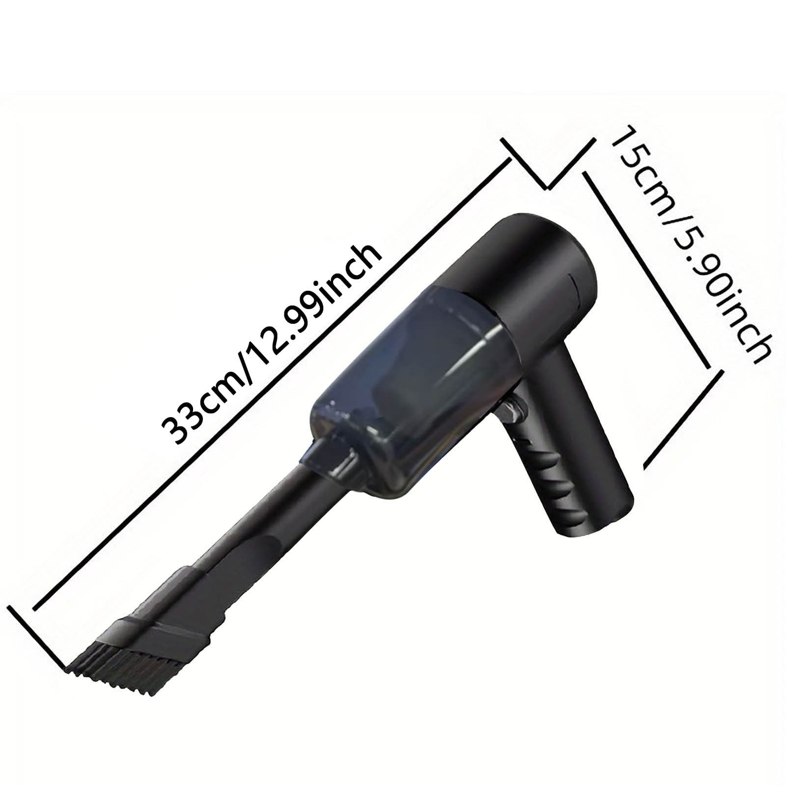ddioayh Car Vacuum Cleaner Wireless, Portable Powerful Handheld Dustbuster with Rechargeable Battery for Car Home Use