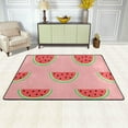 thumbnail image 3 of Coolnut Watermelon Slice Area Rug Pad - 6x4ft - 100% Light Weight Polyester Fabric for Living - Bedroom, 3 of 6
