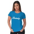 thumbnail image 4 of Beauty Motivational Positivity Womens Slim Fit Graphic Tee Brisco Brands M, 4 of 4