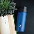 thumbnail image 2 of TAL Double Wall Insulated Stainless Steel Ranger Water Bottle 18 fl oz, Navy Blue, 2 of 7