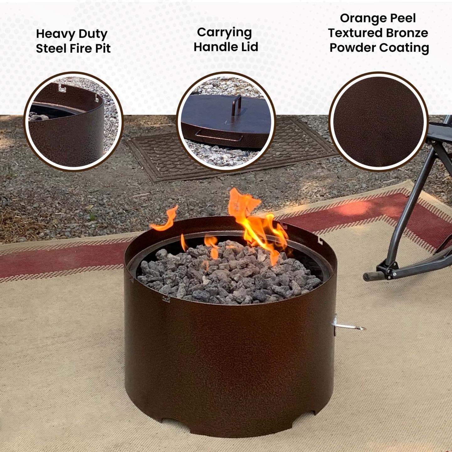 Portable Outdoor Fire Pit