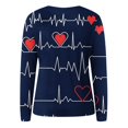 thumbnail image 5 of ICHUANYI Liquidación Blusa de manga larga sin tirantes con cuello en V y hombros descubiertos para mujer ICHUANYI WER202308244778, 5 of 5