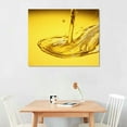 thumbnail image 2 of Nawypu  Canvas Print Pictures Wall Art Painting Freeze Motion of Pouring &amp; Stretched Posters Ready to Hang Home Decor Artworks, 2 of 4