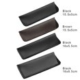 thumbnail image 2 of Portable Eyewear Accessories Waterproof Soft Leather Glasses Protective Case Sun Glasses Pouch Sunglasses Case Box Reading Glasses Bag Case BLACK 16X6.5CM, 2 of 8
