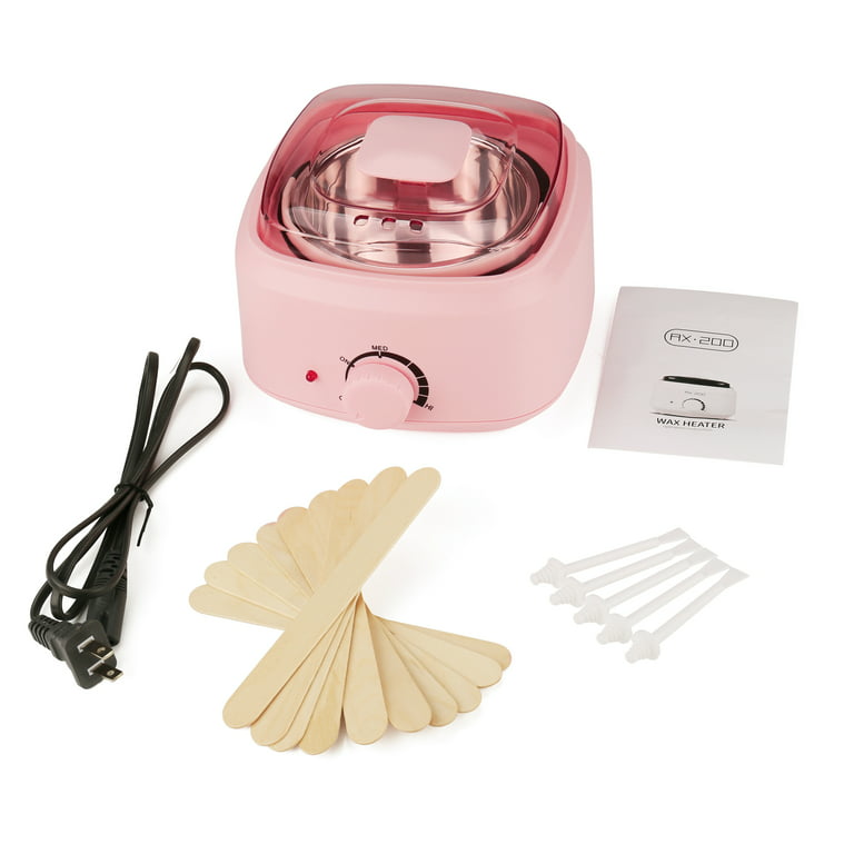 Professional Electric Wax Warmer and Heater with 4 Bags Hard Wax/10 Waxing  Spatulas for Soft Wax, Cream Wax & Hard Wax, Salon Quality Hair Removal,  Depilatory Waxing Melter, Adjustable Temperature！1: Buy Online
