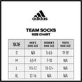 thumbnail image 6 of adidas Men's adizero Football Crew Socks (Team Dark Green, M), 6 of 8