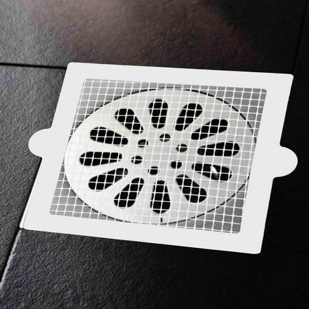 

Fall Kitchen Tools Shower Room Kitchen Drain Cover Disposable Hair Catcher Gogga Proof Self Affix Fiber Filter Screen Suitable For Bathroom Bathtub Kitchen Water Channel