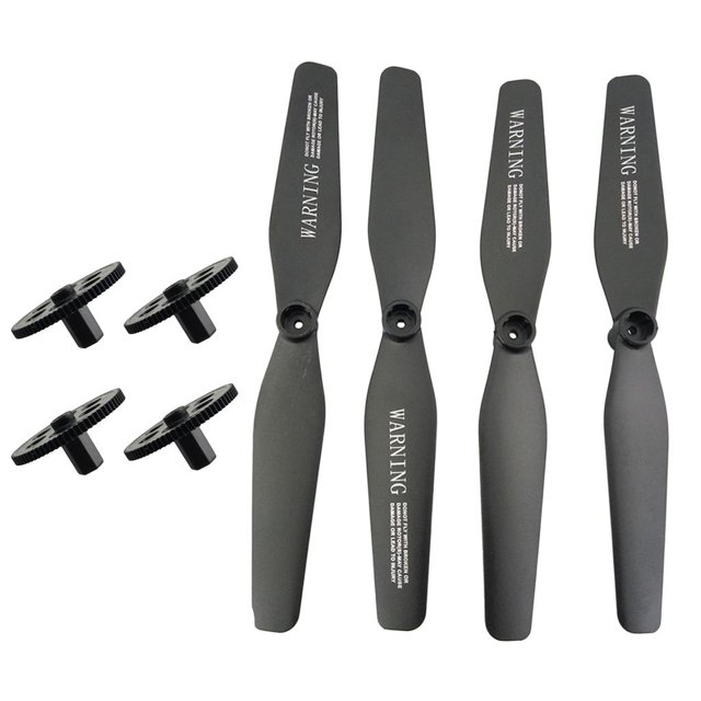 Hélices con Engranaje Principal Negro Accesorios pa XS809W XS809HC XS809HW RC Quadcopter e Ptes Zulema XS809W XS809HC XS809HW Prop