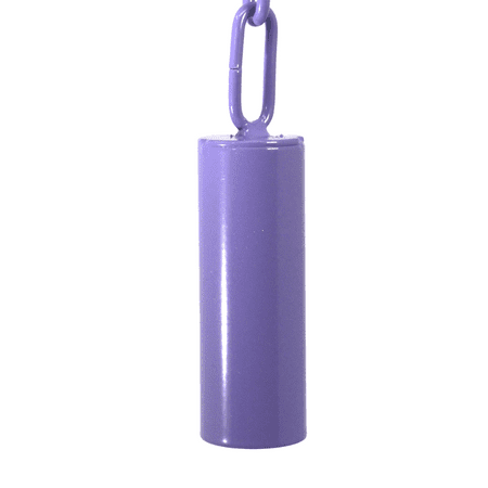 1341 Small Indestructible Pipe Bell. (Purple.)