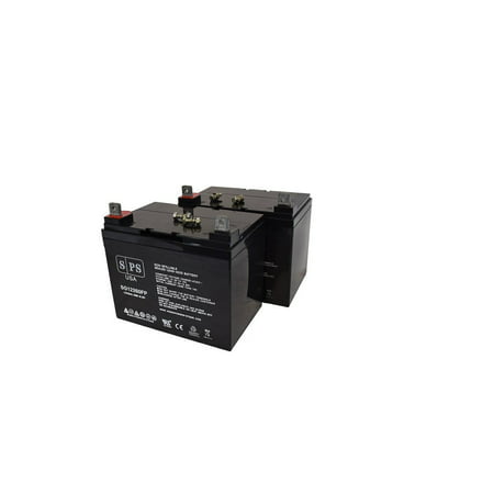 SPS Brand 12V 35AH  battery for Lawn Mower Kubota M830BHP ( 2 (Kubota L3200 Best Price)