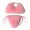 Pink, variant on Women Sexy 2 Piece Faux Fur Bikini Set Halter String Triangle Bralette Swimsuit Tie Side Bottom Solid Color Plush Bathing Suit Party Clubwear
