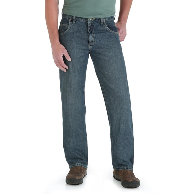 Vaqueros Wrangler Rugged Wear, de corte recto y relajado, para hombre