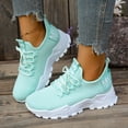 thumbnail image 5 of Willtoo Women's Breathable Walking Running Shoes Casual Lace Up Tennis Sneakers Non Slip Work Sport Athletic Orthopedic Shoes, 5 of 5