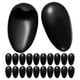 thumbnail image 1 of 40 tapones reutilizables para los oídos, protectores auditivos para teñir el cabello, protectores auditivos negros con protección contra el calor, 1 of 7