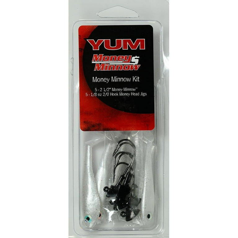 YUM 2.5 Money Minnow Fishing Kit Assortment