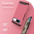 thumbnail image 6 of TUDIA Merge Magsafe Compatible Google Pixel 7 Case 2022 Military Grade- Smokey Pink, 6 of 8