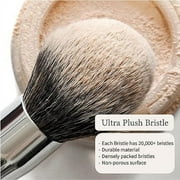 TADA Natural Beauty Kabuki Brush for Foundation Powder Blush & Bronzer, Makeup Brushes for Liquid Cream and Powder