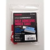 Blank Self Tab - KLEER-FAX (1106) HiTech/Laserable Self Adhesive Red 1